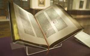 Incunabula Gutenberg Bible
